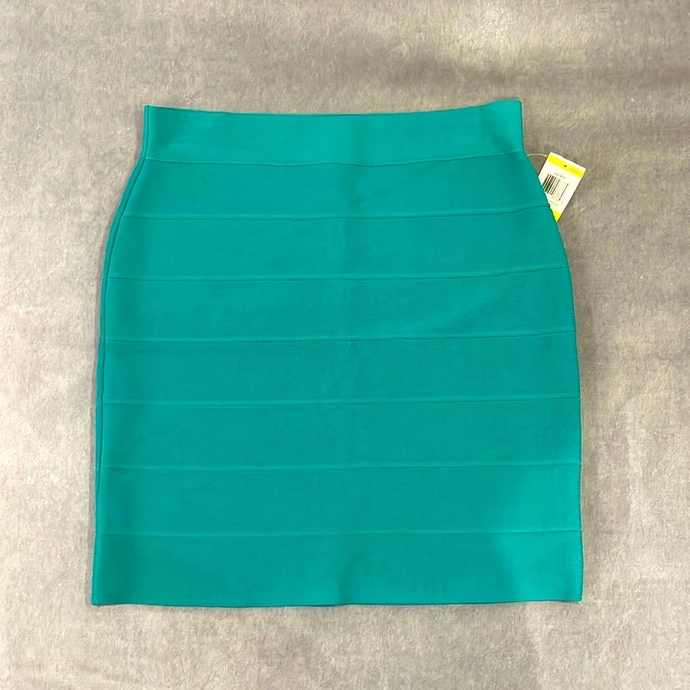 *NWT* INC | Teal Green Bodycon Skirt | Size Medium